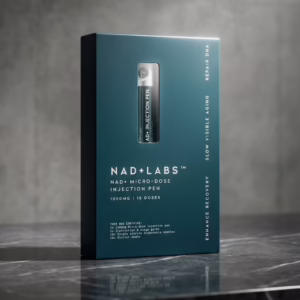 aesthetic NAD+ Labs packaging